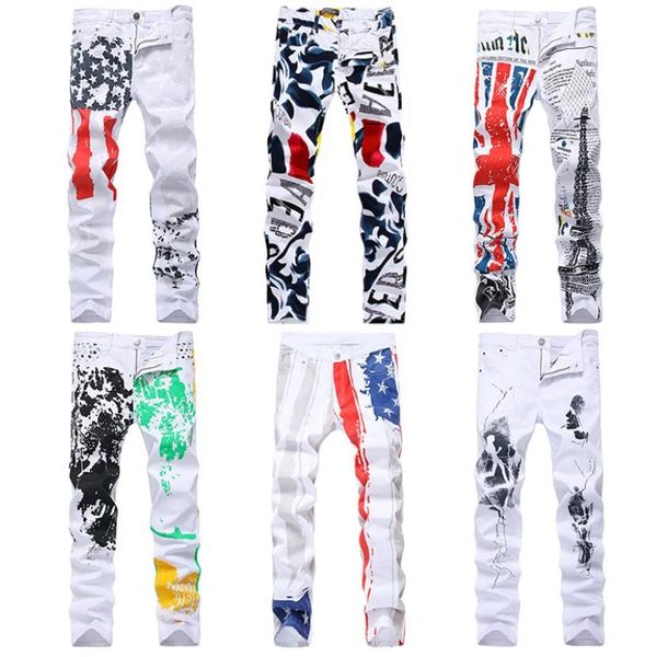 mens denim jeans new arrival fashion men letter printed pants 2020 male regular hip hop plus size casual straight jeans hombre, Blue
mens denim jeans new arrival fashion men letter printed pants 2020 male regular hip hop plus size casual straight jeans hombre, Blue