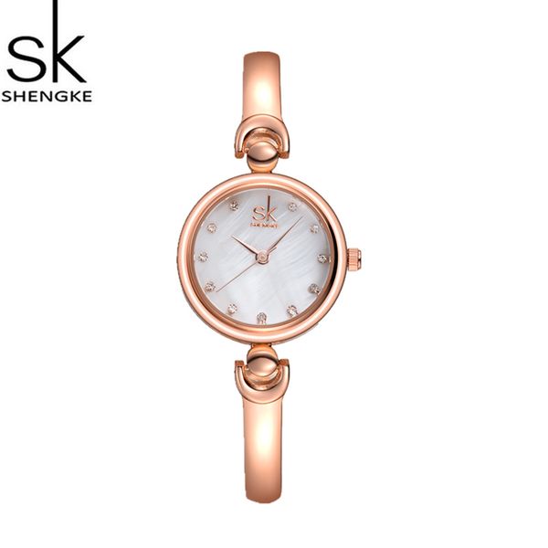 shengke luxury rhinestone rose gold bracelet watch women watches fashion women's watches ladies watch clock saat, Slivery;brown
shengke luxury rhinestone rose gold bracelet watch women watches fashion women's watches ladies watch clock saat, Slivery;brown