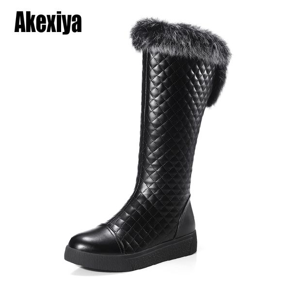 2020 new winter waterproof boots women side zipper warm snow boots woman fashion womens knee-high u713, Black
2020 new winter waterproof boots women side zipper warm snow boots woman fashion womens knee-high u713, Black