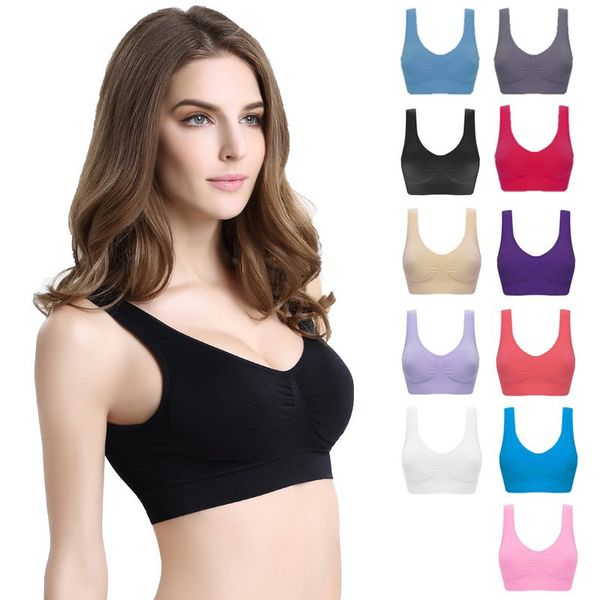 gym clothing 2021 solid one-piece bra women wire seamless vest yoga sports full cup non-adjusted straps large size, White;black
gym clothing 2021 solid one-piece bra women wire seamless vest yoga sports full cup non-adjusted straps large size, White;black