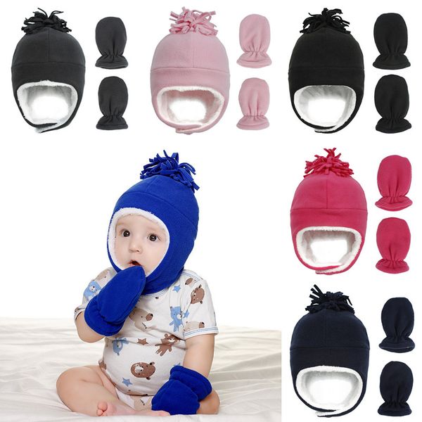 baby winter hat warm ear muff ushanka with gloves outdoor polar fleece hat new boy girl beanie dhc1015, Blue;gray
baby winter hat warm ear muff ushanka with gloves outdoor polar fleece hat new boy girl beanie dhc1015, Blue;gray