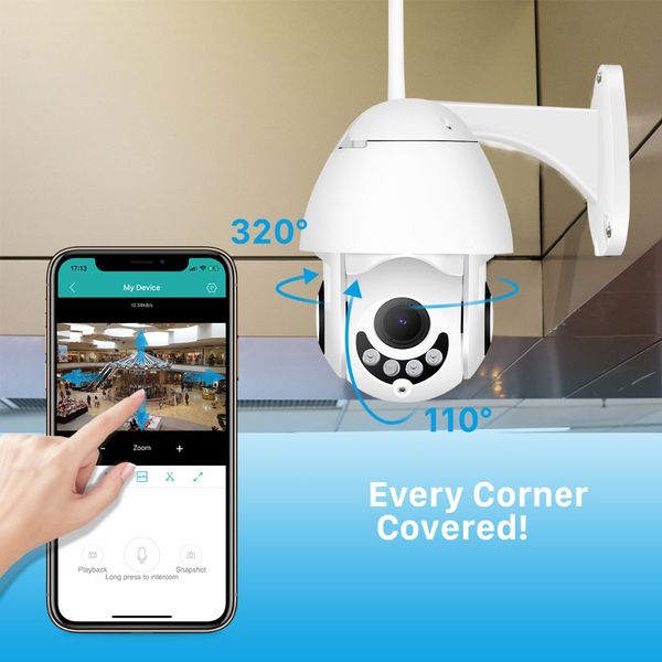 1080p wifi ip camera h.265 2mp wireless ptz speed dome cctv ir onvif camera outdoor security surveillance
1080p wifi ip camera h.265 2mp wireless ptz speed dome cctv ir onvif camera outdoor security surveillance