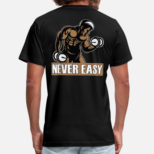 gym fitness never easy t shirt men character short sleeve s-xxxl pictures crazy building spring autumn unique shirt, White;black
gym fitness never easy t shirt men character short sleeve s-xxxl pictures crazy building spring autumn unique shirt, White;black