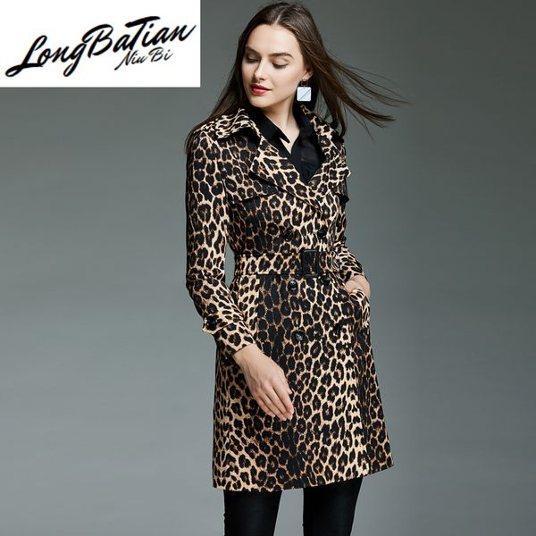 2020 autumn new trench coat for sleeve leopard double-breasted long windbreaker fashion plus size slim women overcoat, Tan;black
2020 autumn new trench coat for sleeve leopard double-breasted long windbreaker fashion plus size slim women overcoat, Tan;black