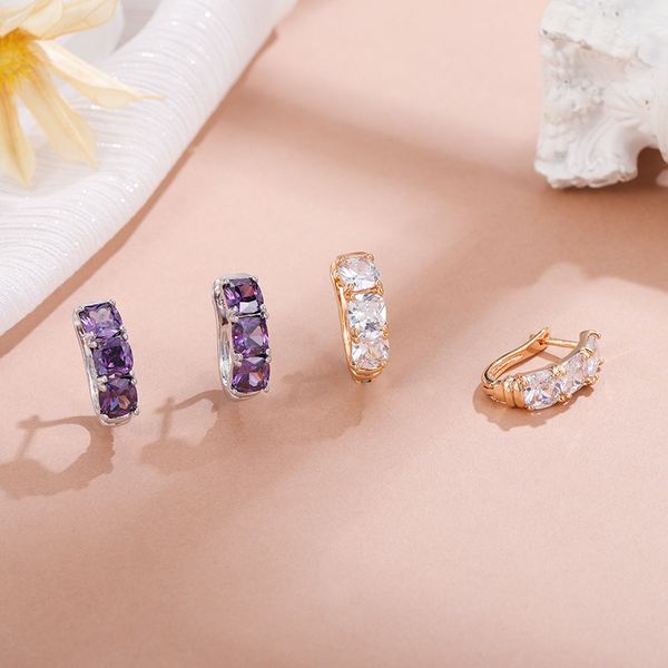 stud maikale small simple multiple korean earrings multicolor cubic zirconia copper for women party jewelry gifts, Golden;silver
stud maikale small simple multiple korean earrings multicolor cubic zirconia copper for women party jewelry gifts, Golden;silver
