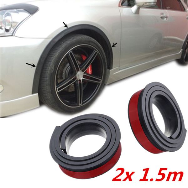 bal 2x 1.5m rubber car wheel arch protection moldings mud guard trim universal black
bal 2x 1.5m rubber car wheel arch protection moldings mud guard trim universal black