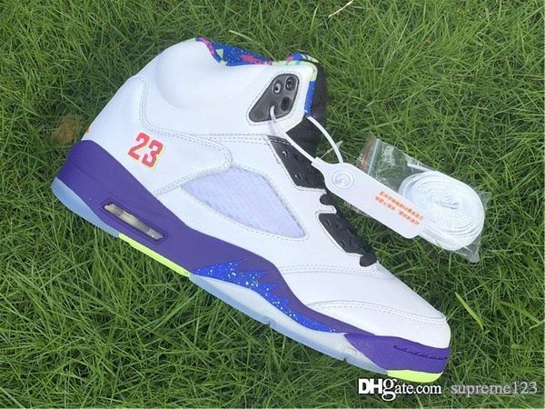 air authentic 5 alternate bel-air basketball shoes 5s white retro sneakers court purple-racer pink-ghost green men sports shoes with box
air authentic 5 alternate bel-air basketball shoes 5s white retro sneakers court purple-racer pink-ghost green men sports shoes with box