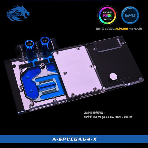 fans & coolings bykski a-spvega64-x gpu water cooling block for sapphire nitro+ rx vega 56 64 8g hbm2
fans & coolings bykski a-spvega64-x gpu water cooling block for sapphire nitro+ rx vega 56 64 8g hbm2