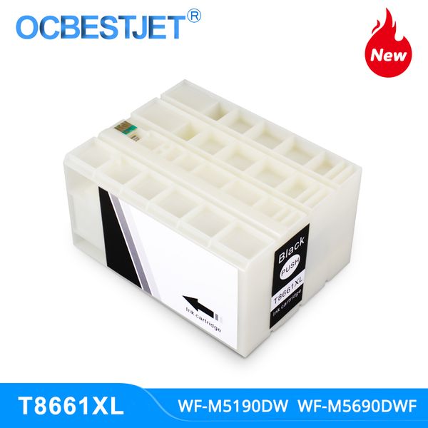 ink cartridges t8661 t8661xl high capacity c13t866140 black compatible cartridge full with pigment for wf-m5191 wf-m5190 wf-m5690
ink cartridges t8661 t8661xl high capacity c13t866140 black compatible cartridge full with pigment for wf-m5191 wf-m5190 wf-m5690