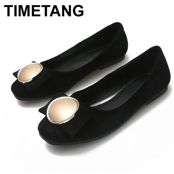 timetang women square toe suede bow shoe metal buckle comfortable flats ladies slip on loafers ladies breathable leather single, Black
timetang women square toe suede bow shoe metal buckle comfortable flats ladies slip on loafers ladies breathable leather single, Black