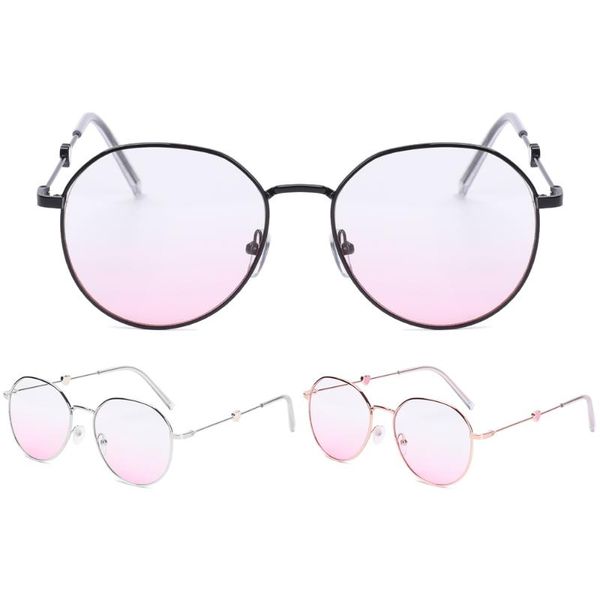 2020 fashion pink blush gradient myopia glasses women round metal decorative eyeglasses korean cute girlish style eyewear, White;black
2020 fashion pink blush gradient myopia glasses women round metal decorative eyeglasses korean cute girlish style eyewear, White;black