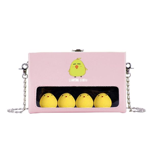 crossbody bag femininas small fresh transparent cute chick shoulder bag candy colored lady chain handbag wild messenger
crossbody bag femininas small fresh transparent cute chick shoulder bag candy colored lady chain handbag wild messenger