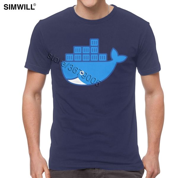 stylish docker logo t shirts men print cotton tees round neck short sleeved programmer code t-shirt
stylish docker logo t shirts men print cotton tees round neck short sleeved programmer code t-shirt