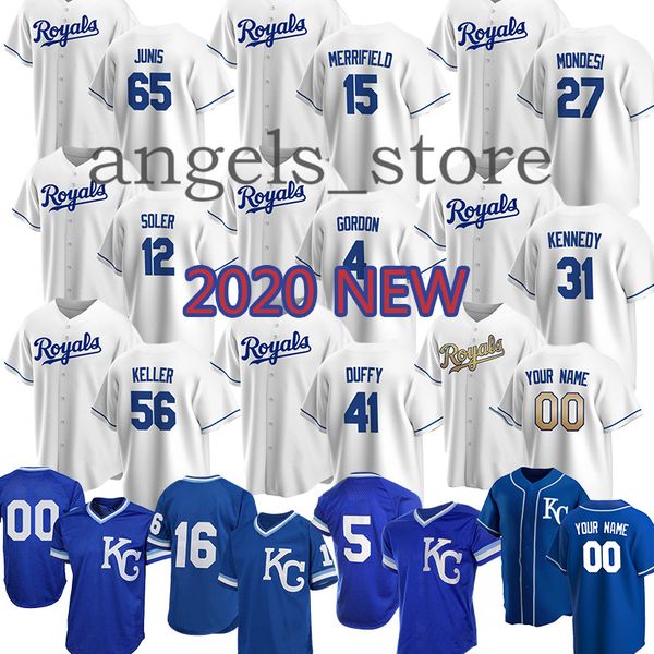2020 custom city cuthbert royals kennedy jackson junis escobar duffy saberhagen hosmer mondesi soler moustakas cain gordon salvador perez, Blue;black 
2020 custom city cuthbert royals kennedy jackson junis escobar duffy saberhagen hosmer mondesi soler moustakas cain gordon salvador perez, Blue;black