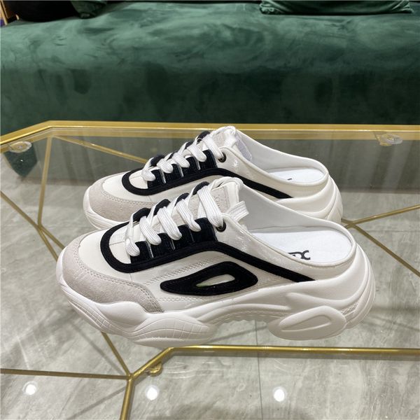fashion slippers for women summer baotou thick bottom half slippers women fashion lazy casual no heel flat sandals shoes, Black
fashion slippers for women summer baotou thick bottom half slippers women fashion lazy casual no heel flat sandals shoes, Black