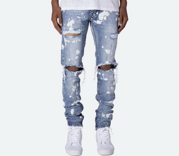 skinny jeans men denim pants streetwear calca masculina ripped jeans for men destroyed ripped slim fit hole trousers male, Blue
skinny jeans men denim pants streetwear calca masculina ripped jeans for men destroyed ripped slim fit hole trousers male, Blue