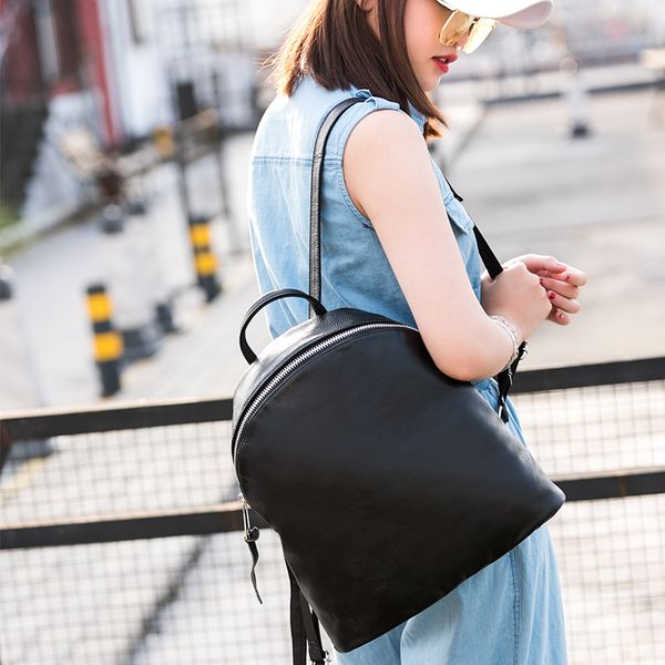 genuine leather women backpack preppy style school backpack bag for college simple design casual daypacks mochila female
genuine leather women backpack preppy style school backpack bag for college simple design casual daypacks mochila female