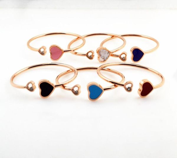 loving-heart shell bangle titanium steel rose gold bracelet&bangle jewelry, Black
loving-heart shell bangle titanium steel rose gold bracelet&bangle jewelry, Black
