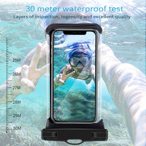 6.5 inch mobile phone waterproof bag full hd transparent touch screen swimming bag pvc universal waterproof floating airbag with armband
6.5 inch mobile phone waterproof bag full hd transparent touch screen swimming bag pvc universal waterproof floating airbag with armband