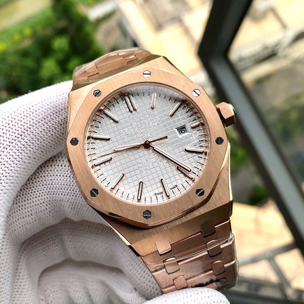 316l stainless steel mens watches calendar full automatic men mechanical movement watch 41x13mm montre de luxe orologio di lusso v7, Slivery;brown
316l stainless steel mens watches calendar full automatic men mechanical movement watch 41x13mm montre de luxe orologio di lusso v7, Slivery;brown