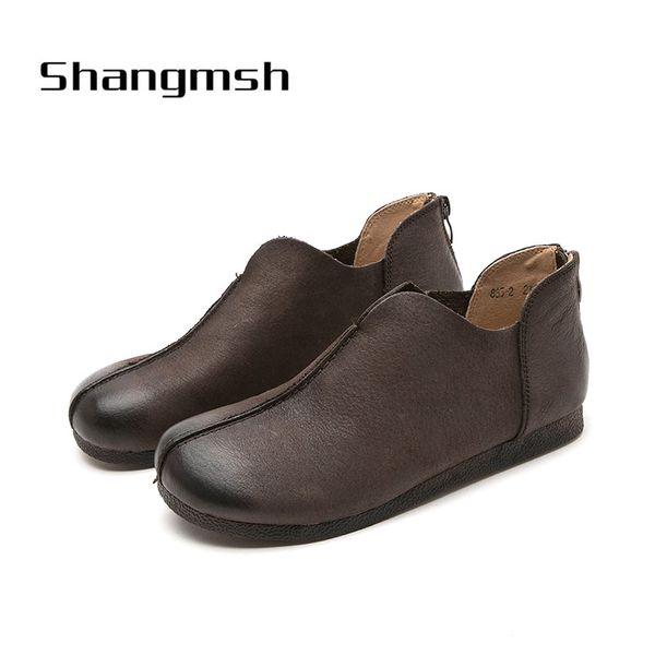 flats women shoes genuine leather ladies shoes flats 885-2, Black
flats women shoes genuine leather ladies shoes flats 885-2, Black