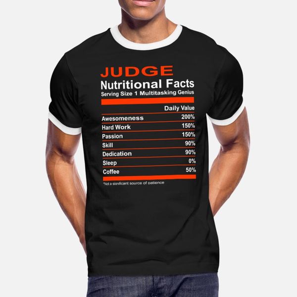 nutritional facts judge tee t shirt men custom tee shirt o neck standard crazy funny casual summer formal shirt
nutritional facts judge tee t shirt men custom tee shirt o neck standard crazy funny casual summer formal shirt
