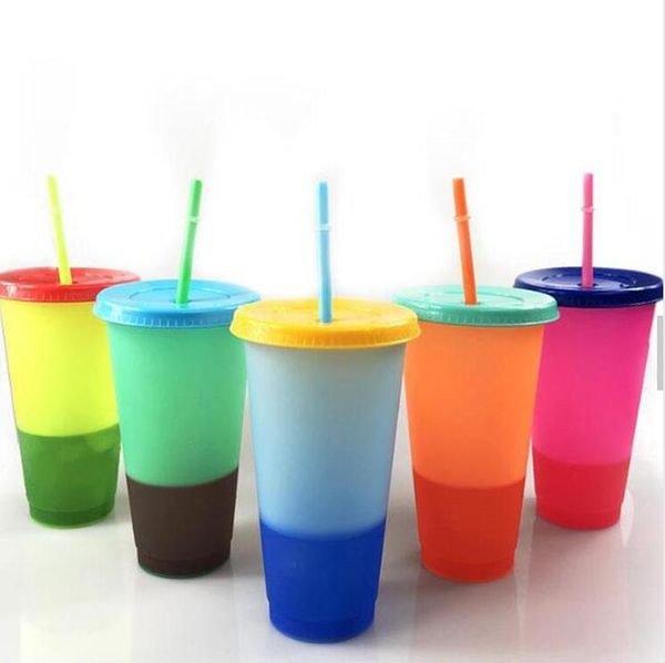 24oz color changing cup magic water bottle with lid straw pp plastic drinking tumblers beer juice coffee mugs temperature sensing e82003
24oz color changing cup magic water bottle with lid straw pp plastic drinking tumblers beer juice coffee mugs temperature sensing e82003