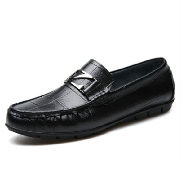 spring 2020 new men's casual leather shoes soft-soled leather beanie shoes trend men's driving fashion, Black
spring 2020 new men's casual leather shoes soft-soled leather beanie shoes trend men's driving fashion, Black