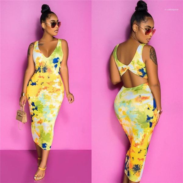 dyed backless bodycon dresses deep v neck sleeveless club party dress fashion slim summer dresses tie, White;black
dyed backless bodycon dresses deep v neck sleeveless club party dress fashion slim summer dresses tie, White;black
