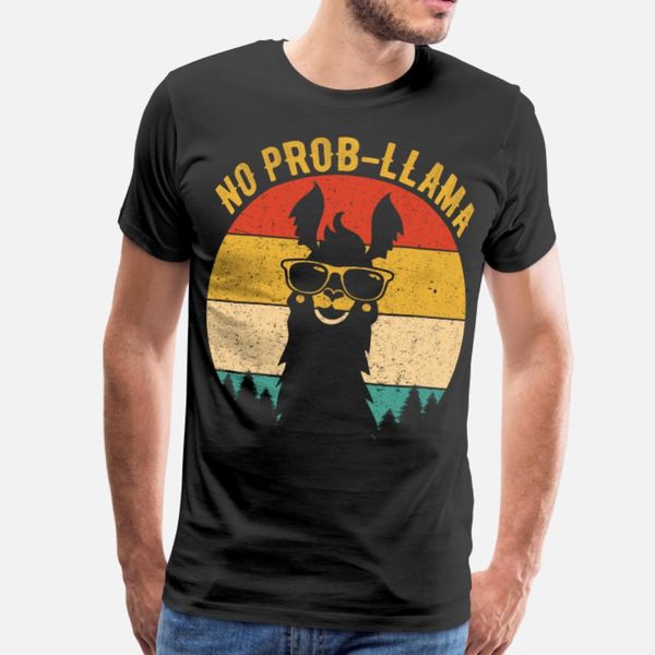 no prob llama shirts vintage llama alpaca t shirt men customize cotton crew neck cool cute fashion spring normal shirt
no prob llama shirts vintage llama alpaca t shirt men customize cotton crew neck cool cute fashion spring normal shirt
