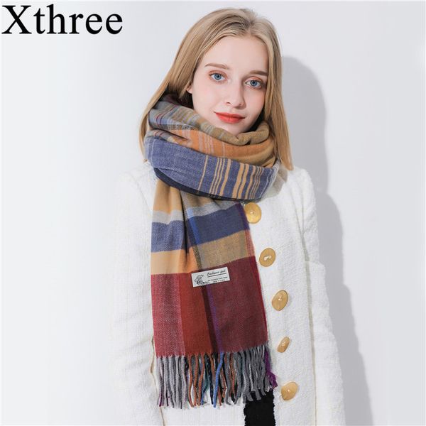 xthree 180* 70 winter style shawls scarves for women luxury scarf winter brand soft cashmere stripe lady women scarf, Blue;gray
xthree 180* 70 winter style shawls scarves for women luxury scarf winter brand soft cashmere stripe lady women scarf, Blue;gray