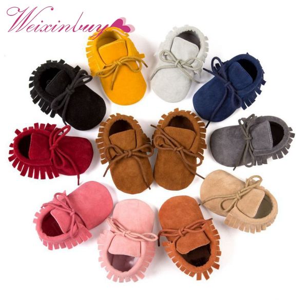 boy girl soft moccs fringe soft soled non-slip footwear shoes pu suede leather newborn baby moccasins
boy girl soft moccs fringe soft soled non-slip footwear shoes pu suede leather newborn baby moccasins