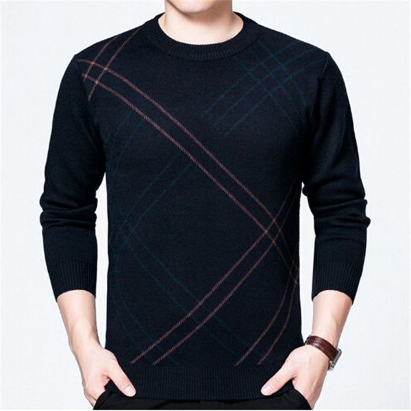 brand quality wool blends knitted sweater men 2020 winter warm homme pullovers o-neck long sleeve casual slim men's clothing, White;black
brand quality wool blends knitted sweater men 2020 winter warm homme pullovers o-neck long sleeve casual slim men's clothing, White;black