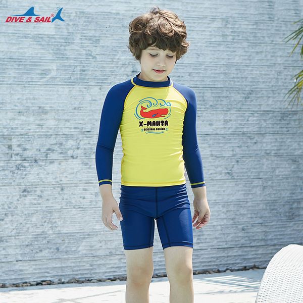 boys kids swimsuits 2 piece set long sleeve body swimsuit yellow/navy printed upf 50+two-piece swimming suits sun uv protection
boys kids swimsuits 2 piece set long sleeve body swimsuit yellow/navy printed upf 50+two-piece swimming suits sun uv protection
