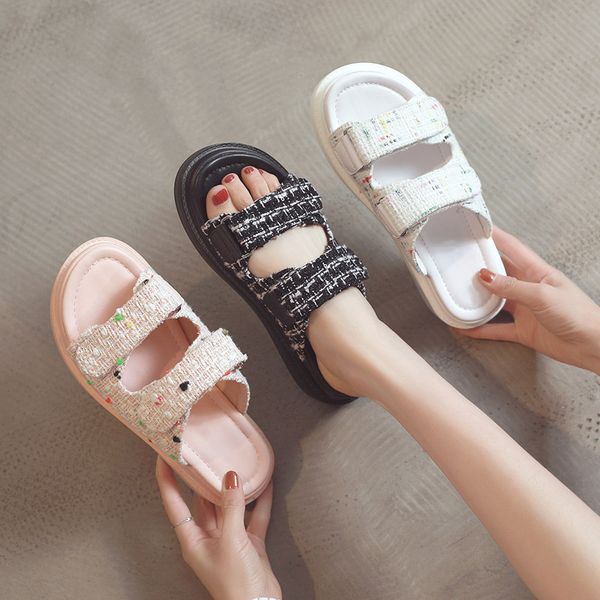 cinessd genuine leather house slippers women summer mixed colors sandals woman 2020 new flat slippers woman outside shoes women, Black
cinessd genuine leather house slippers women summer mixed colors sandals woman 2020 new flat slippers woman outside shoes women, Black