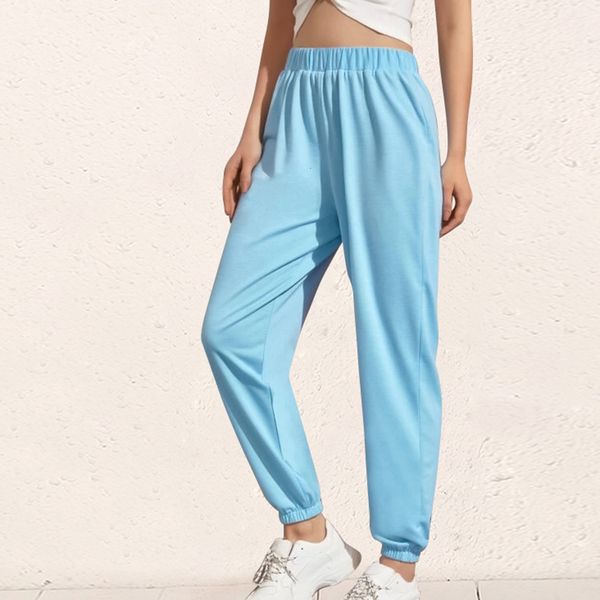 women casual sport pants solid running jogger pants female solid tracksuit elastic waist ladies sweatpants baggy trousers, Blue
women casual sport pants solid running jogger pants female solid tracksuit elastic waist ladies sweatpants baggy trousers, Blue