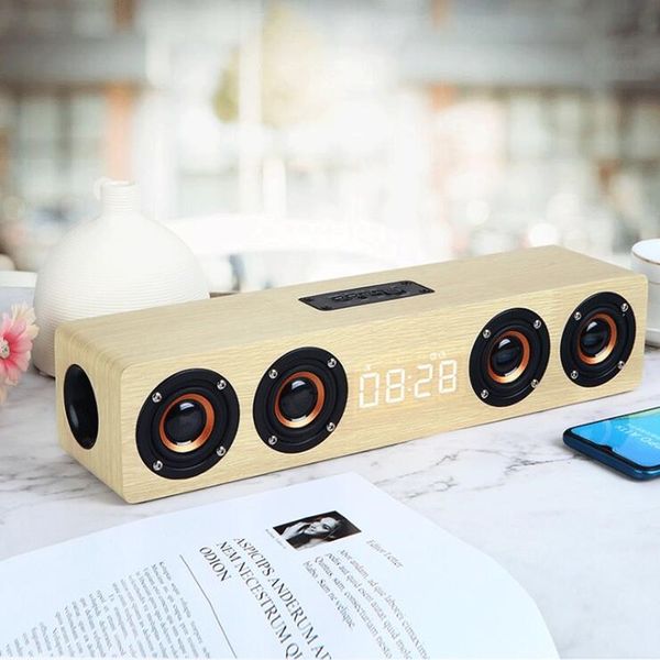 soundbar w8c portable wooden bluetooth speaker clock mobile computer small gift custom high-power audio
soundbar w8c portable wooden bluetooth speaker clock mobile computer small gift custom high-power audio