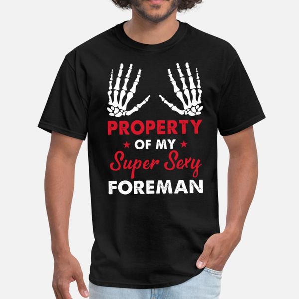 property of my super foreman hip hop t shirt men design 100% cotton s-3xl basic solid crazy comical summer style trend shirt
property of my super foreman hip hop t shirt men design 100% cotton s-3xl basic solid crazy comical summer style trend shirt