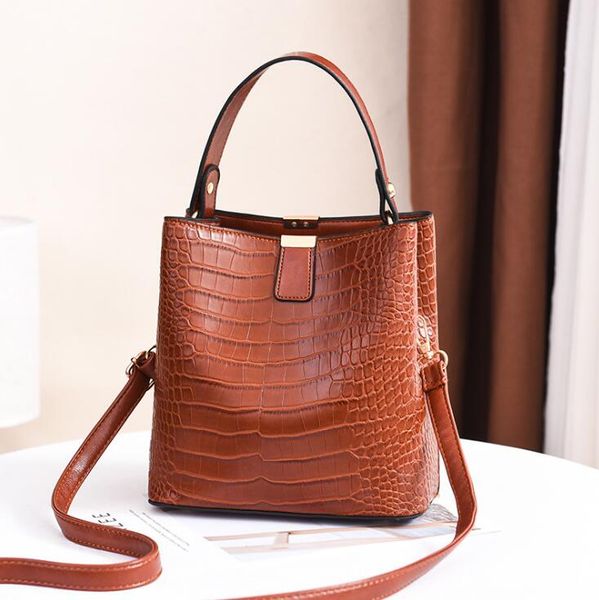 2020 High Quality Women Bucket Fashion Lady Totes Handbags Temperament Shoulder Bags Shopping Bag
2020 High Quality Women Bucket Fashion Lady Totes Handbags Temperament Shoulder Bags Shopping Bag