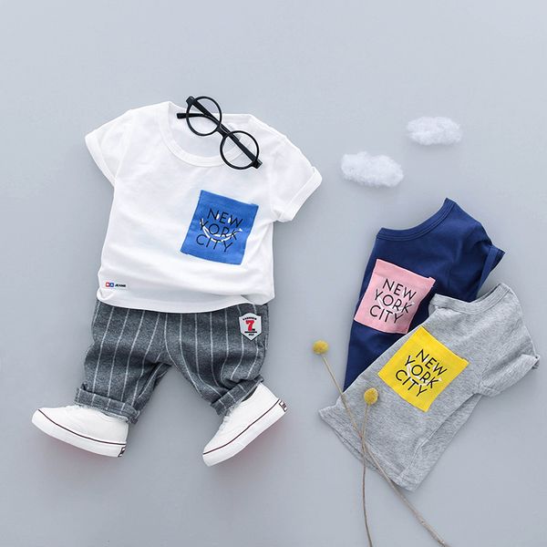 hylkidhuose summer baby boys clothing sets infant cotton clothes sets casual t shirt stripe shorts children kids holiday suits, White
hylkidhuose summer baby boys clothing sets infant cotton clothes sets casual t shirt stripe shorts children kids holiday suits, White