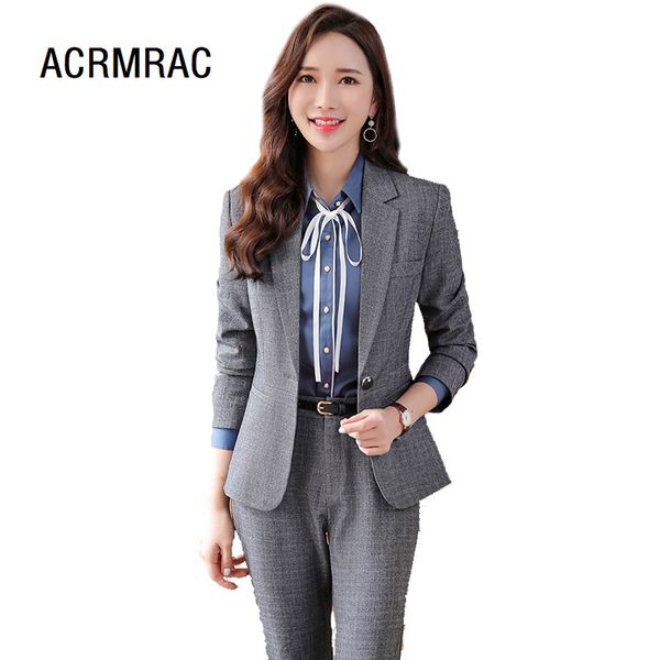 women suits slim spring long sleeve jacket pants 2-piece set formal business women pants suits woman set 1910, White
women suits slim spring long sleeve jacket pants 2-piece set formal business women pants suits woman set 1910, White