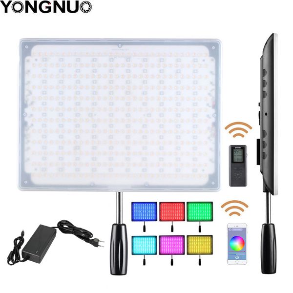 yongnuo yn600 rgb ultra thin video led video/ p light with adjustable color temperature 3200k-5500k for camera
yongnuo yn600 rgb ultra thin video led video/ p light with adjustable color temperature 3200k-5500k for camera