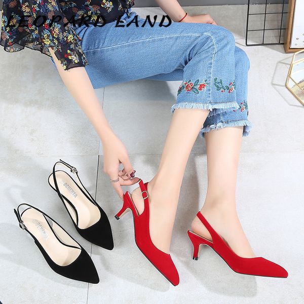 dress shoes leopard land women's point toe supply style rear empty buckle low heel plus high heels pumps kitten wz-5106, Black
dress shoes leopard land women's point toe supply style rear empty buckle low heel plus high heels pumps kitten wz-5106, Black