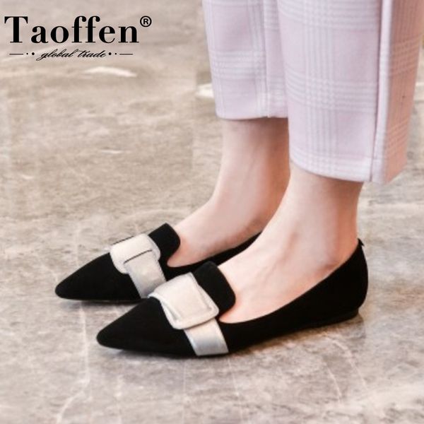 taoffen новое прибытие женщины плоские ботинки моды остроконечные toe пряжка женская обувь низкий толстые каблуки реальный натуральная кожа, Black
taoffen новое прибытие женщины плоские ботинки моды остроконечные toe пряжка женская обувь низкий толстые каблуки реальный натуральная кожа, Black