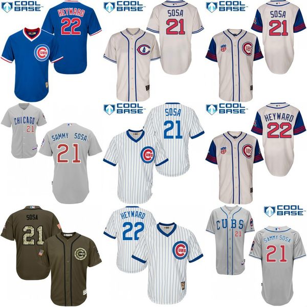 chicago men's cooperstown 1942 turn back the clock blue throwback jason heyward sammy sosa baseball jersey 02, Blue;black
chicago men's cooperstown 1942 turn back the clock blue throwback jason heyward sammy sosa baseball jersey 02, Blue;black
