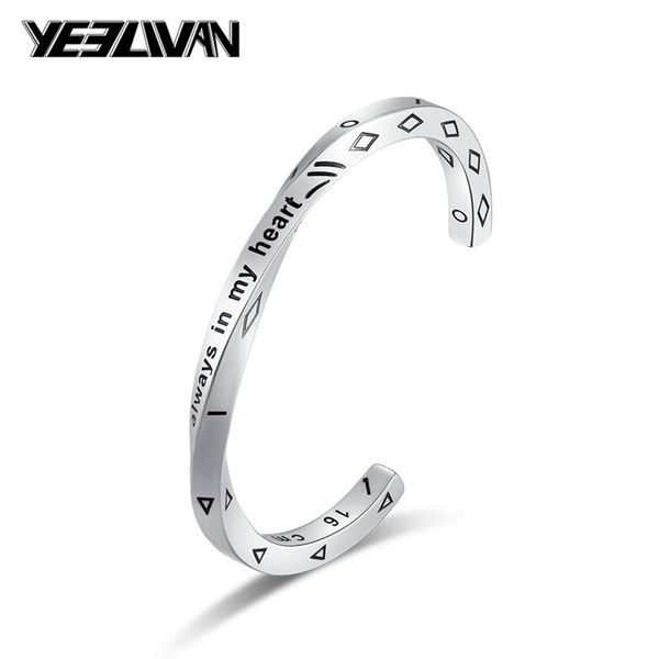 viking silver color letter love for man women titanium steel punk bangles and bracelets vintage titanium jewelry, Black
viking silver color letter love for man women titanium steel punk bangles and bracelets vintage titanium jewelry, Black