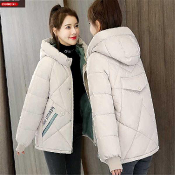 women's down & parkas fashion casual winter style korean thick warm hooded cotton padded jacket loose jackets coat outwear, Black
women's down & parkas fashion casual winter style korean thick warm hooded cotton padded jacket loose jackets coat outwear, Black