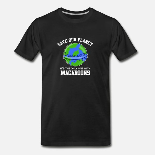 save our planet its the only one with macaroons t shirt men customize tee shirt euro size s-3xl homme loose building spring autumn shirt
save our planet its the only one with macaroons t shirt men customize tee shirt euro size s-3xl homme loose building spring autumn shirt