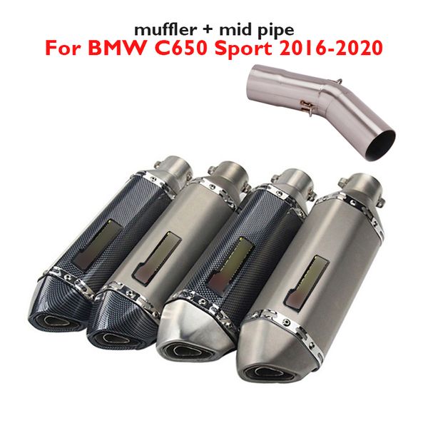 motorcycle exhaust pipe connect tube middle link connection muffler escape baffle pipe for c650 sport 2020-2020
motorcycle exhaust pipe connect tube middle link connection muffler escape baffle pipe for c650 sport 2020-2020