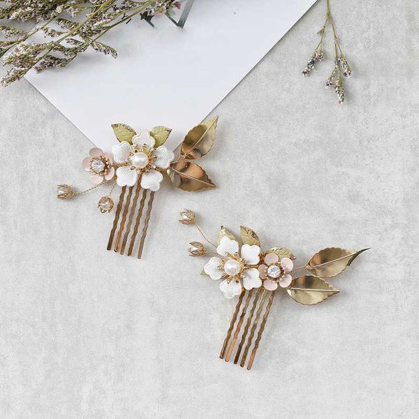 flower leaf hair combs clips gold headpieces headdress crystal pearl hairpins for women bride bridal jewelry wedding accessories, Golden;silver
flower leaf hair combs clips gold headpieces headdress crystal pearl hairpins for women bride bridal jewelry wedding accessories, Golden;silver